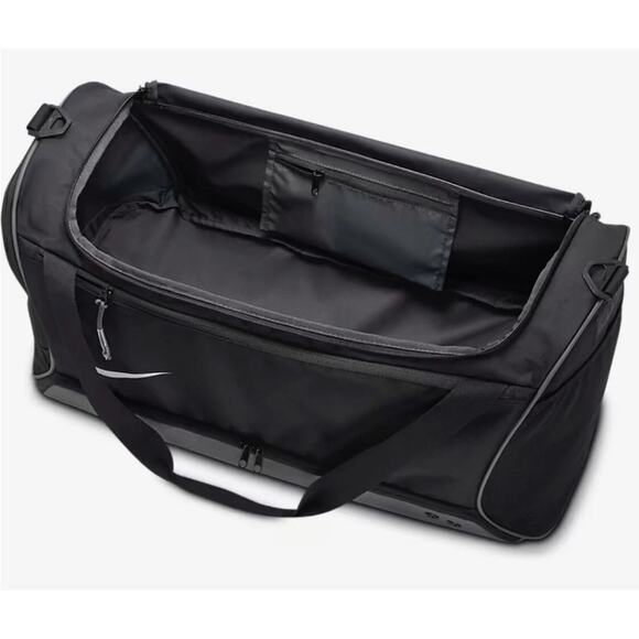 Nike Hoops Elite Duffel Duffle Bag Backpack Black Gym Travel DX9789-010 57L - Picture 3 of 5